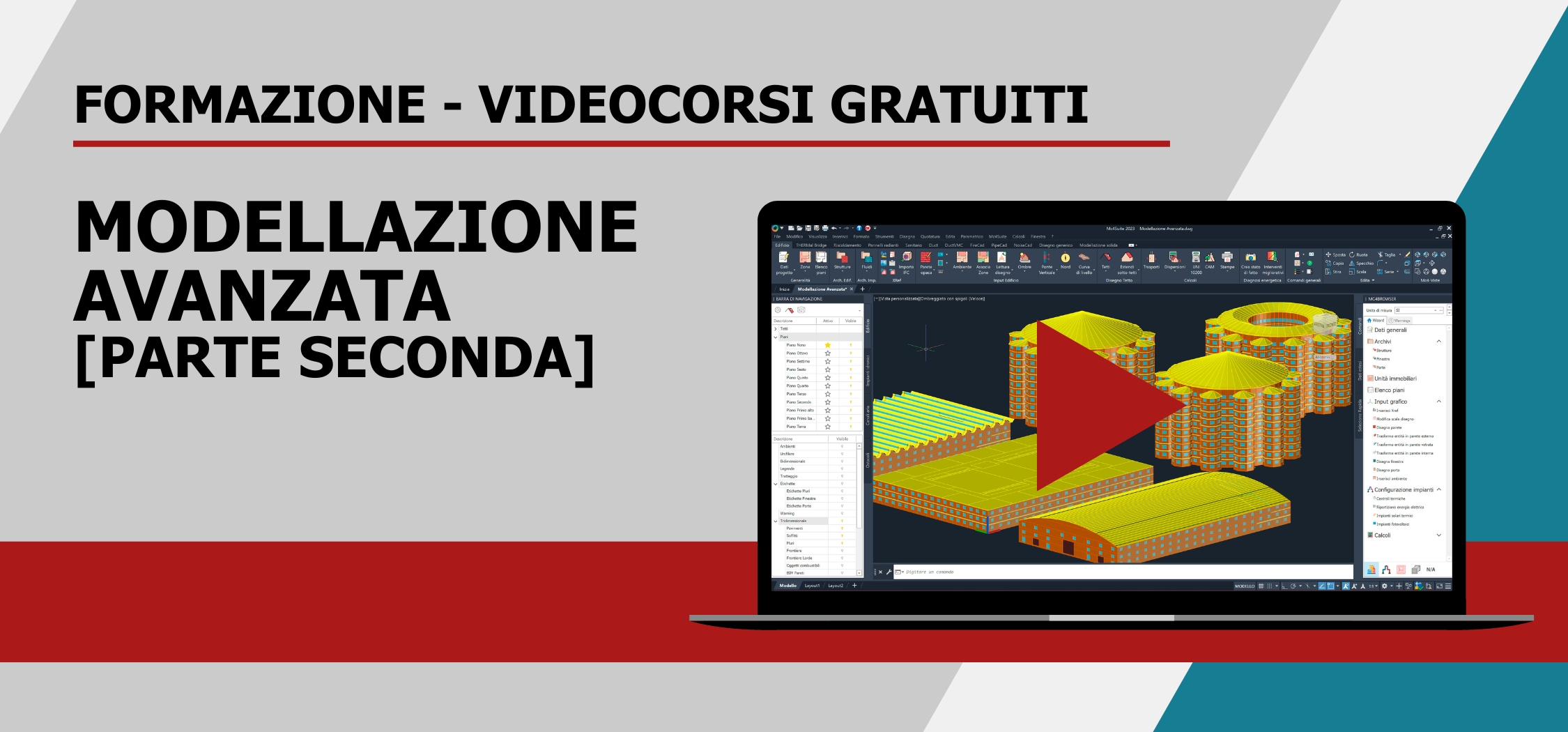 Videocorsi Gratuiti | Modellazione avanzata [Parte II]